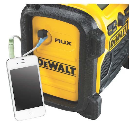 Radio Compacta con Cable y Baterías XR 10.8V 14.4V 18V Dewalt DCR019