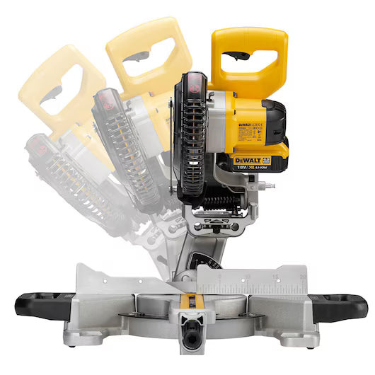 Ingletadora Telescópica Ø184mm XR 18V Sin Batería con Luz XPS Dewalt DCS365N