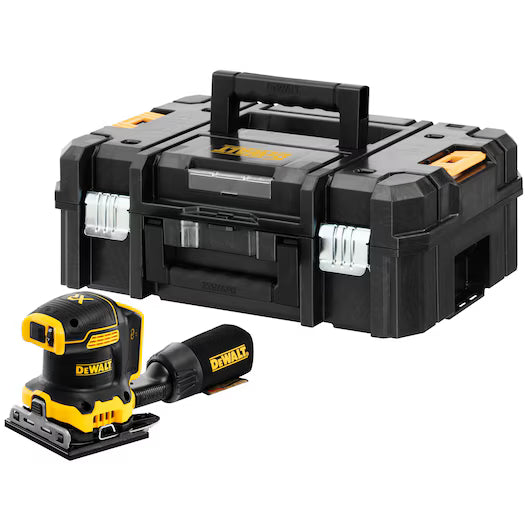 Lijadora Orbital 1/4 Hoja Electrónica XR 18V Sin Batería con TSTAK Dewalt DCW200NT