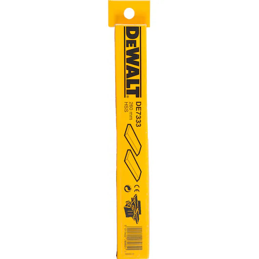 Par de Láminas HSS para Regrueso D27300 Dewalt DE7333