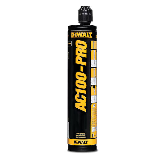 Cartucho AC100-PRO Anclaje Químico 300ML Dewalt DFC1230050