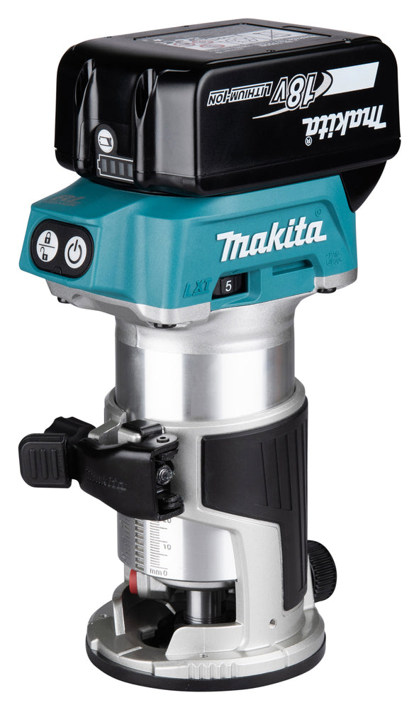 Fresadora multifunción BL 18V LXT 8mm Velocidad Variable MAKITA DRT50