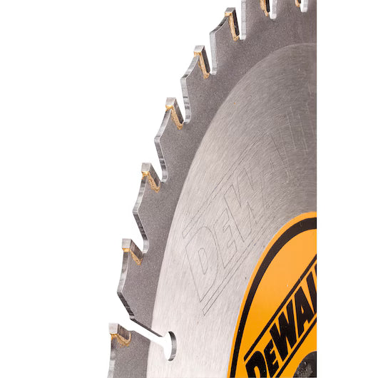 Hoja Sierra Circular Sin Cable 165mm 36D FTG Aluminio Dewalt DT1911-QZ