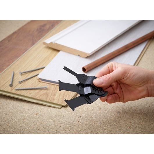 Juego 3 Hojas Sierra para Multiherramienta Oscilante Dewalt DT20713-QZ