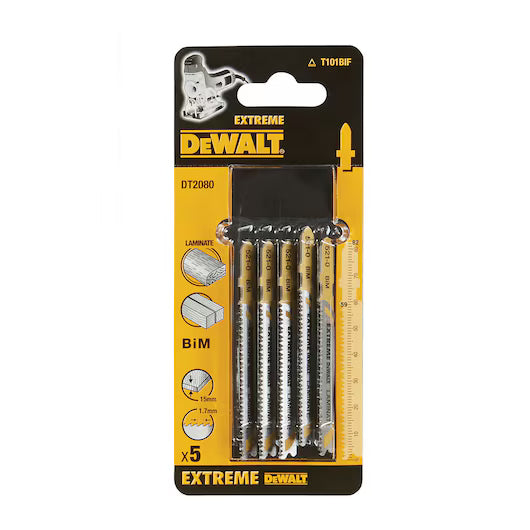 Hoja Sierra Calar Extreme Bi-Metal 82mm Cortes Rectos Limpios Laminados Dewalt DT2080-QZ