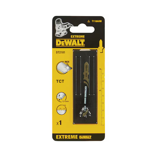 Hoja Sierra Calar Extreme CT 76mm Acero Medio/Planchas (1.2-3mm) Dewalt DT2101-QZ