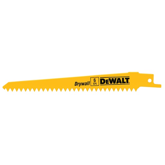 Hoja Sierra Sable Bi-Metal 152mm Corte sin Astillas Escayola Dewalt DT2356-QZ