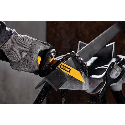Hoja Sierra Sable Bi-Metal Progressor 150mm Metal/Chapa (Espesor Variable) Dewalt DT2404-QZ