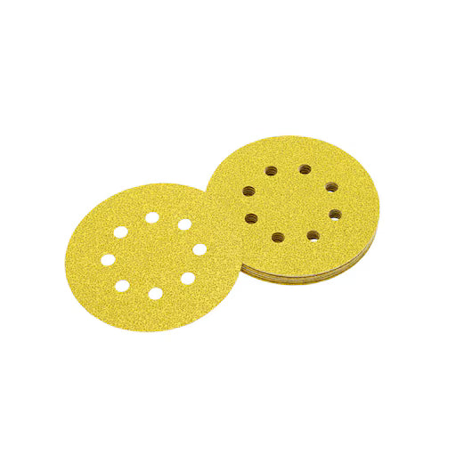 Discos Lija Velcro 125mm Grano 320 8 Orificios Dewalt DT3118-QZ