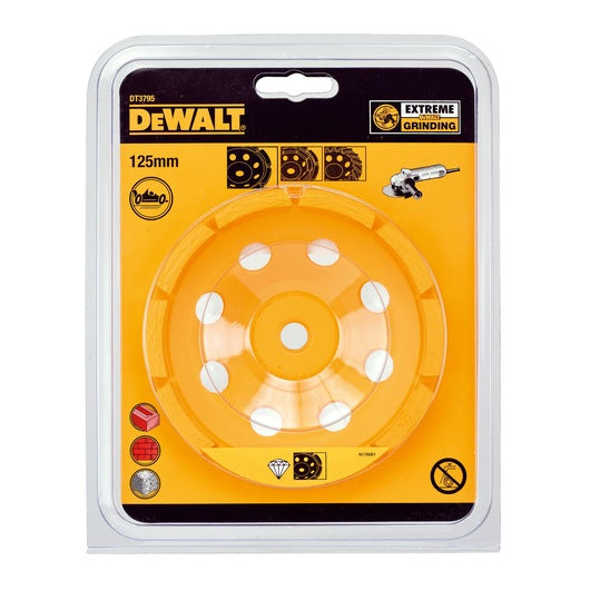 Disco de Copa Diamante 125mm Rosca M14 Simple Dewalt DT3795-QZ