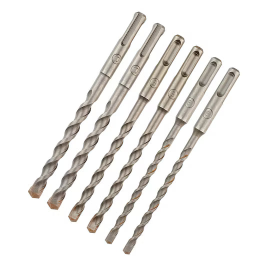 Juego 6 Brocas SDS plus® (2x6mm, 2x8mm, 2x10mm) 160mm Dewalt DT60302-QZ