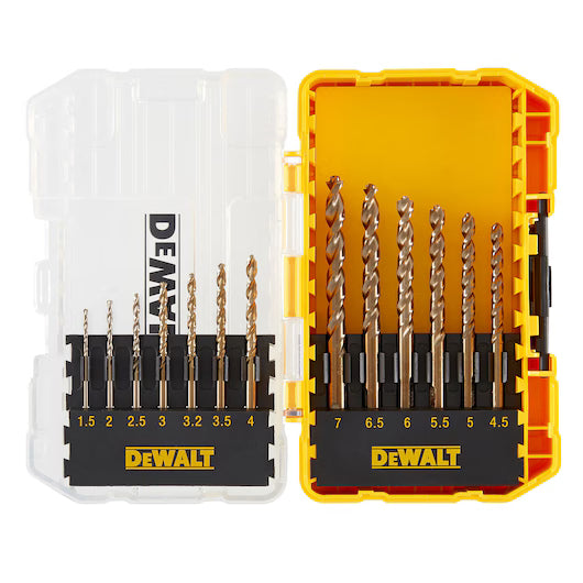 Juego 13 Brocas HSS-G EXTREME 2 1,5-7mm (Tough Case) Dewalt DT70710-QZ