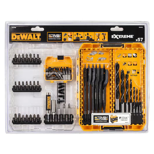 Juego de 57 Piezas con Brocas Dewalt DT70758-QZ