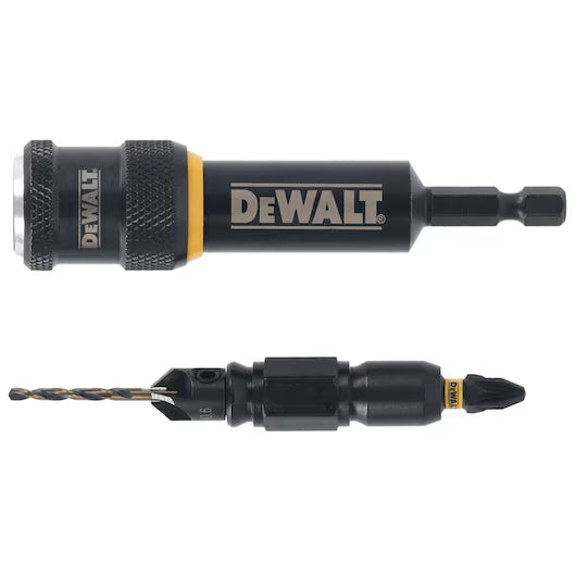 Kit "FLIP & DRIVE" Completo Nº 12 (Conector, Avellanador, Broca, Punta PZ2) Dewalt DT70789-QZ