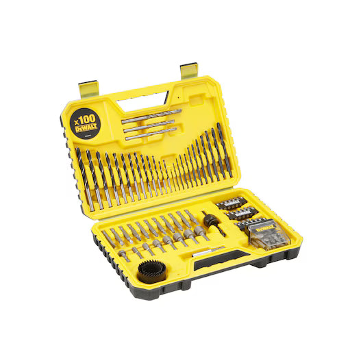 Juego de 100 Piezas para Atornillar y Taladrar Dewalt DT71563-QZ