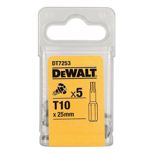 Puntas TORX 25mm T10 Dewalt DT7253-QZ