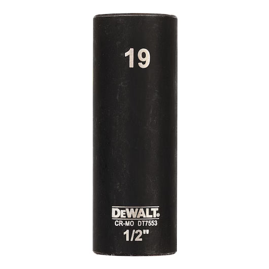 Llave de Vaso de Impacto 19mm (1/2") Dewalt DT7553-QZ