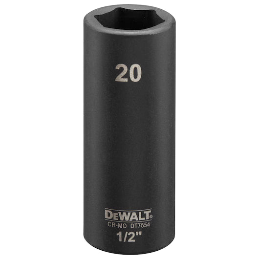 Llave de Vaso de Impacto 20mm (1/2") Dewalt DT7554-QZ