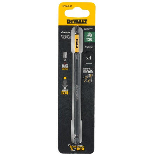 Punta Impacto FLEXTORQ 152mm T30 Dewalt DT7804T-QZ