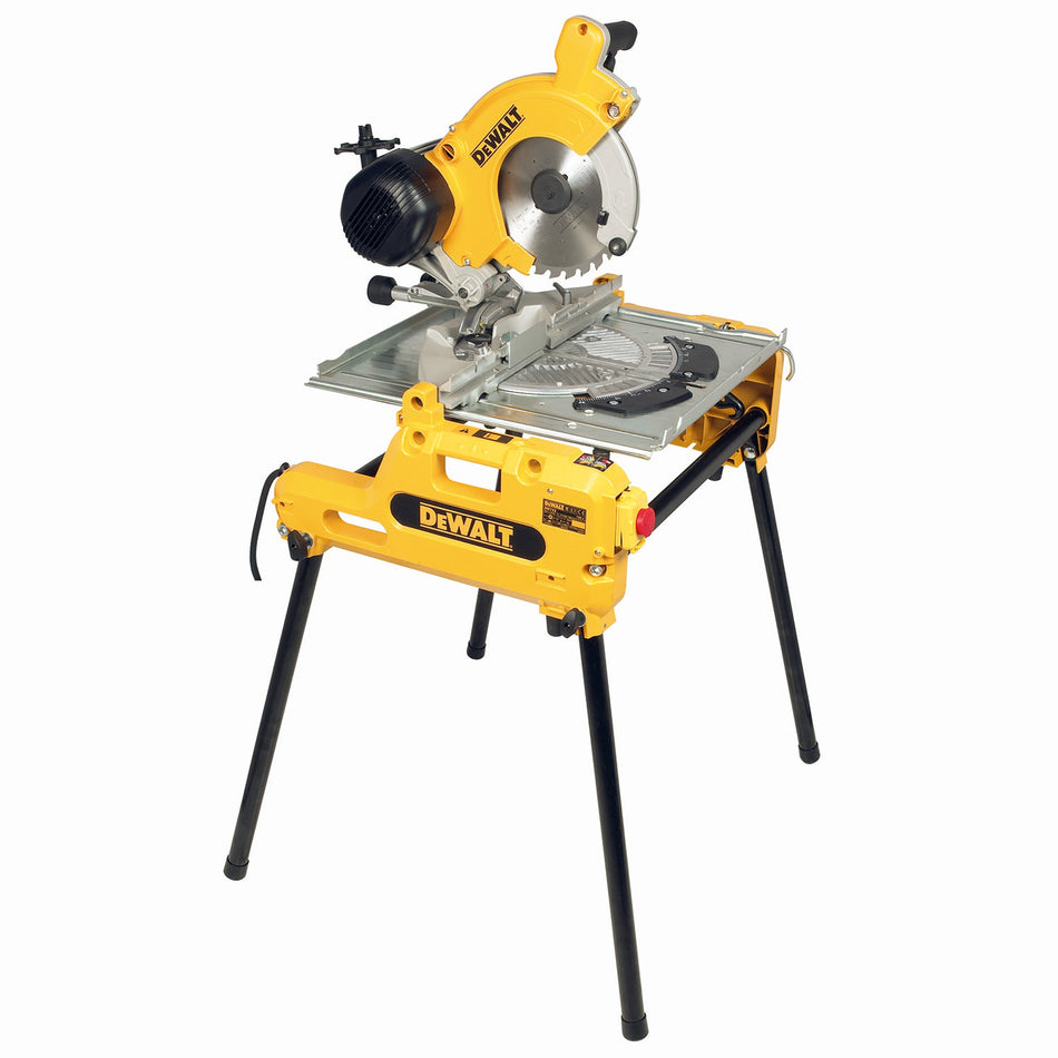 Sierra Combinada de Mesa y Tronzadora 2000W Ø250mm Dewalt DW743N