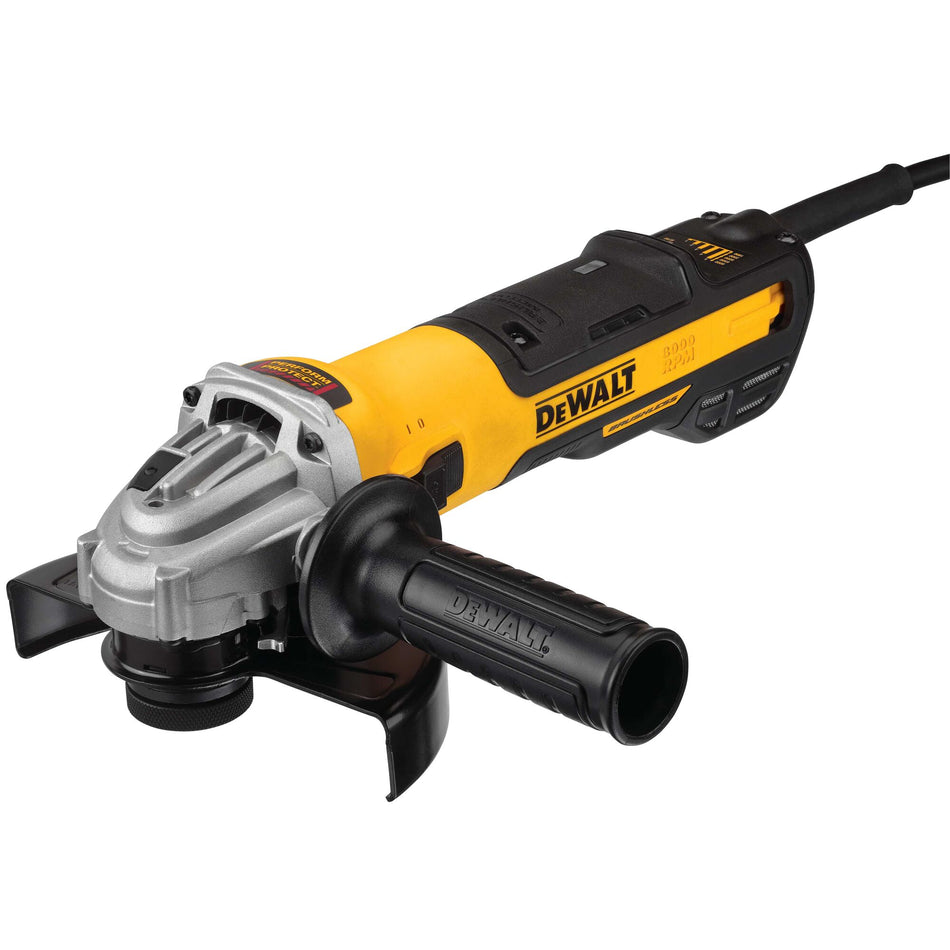 Mini-Amoladora Brushless 125mm 1700W Electrónica INOX Dewalt DWE4369