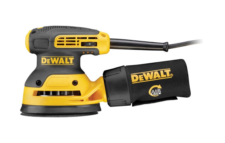 Lijadora Rotorbital Ø125mm 280W Electrónica Dewalt DWE6423
