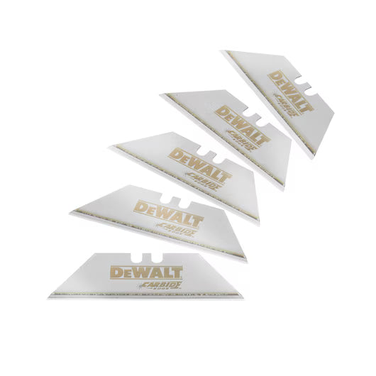 Hojas de Cuchillo Trapezoidales Carburo de Tungsteno (5 Piezas) Dewalt DWHT0-11131