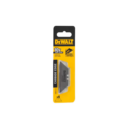 Hojas de Cuchillo Trapezoidales Carburo de Tungsteno (5 Piezas) Dewalt DWHT0-11131