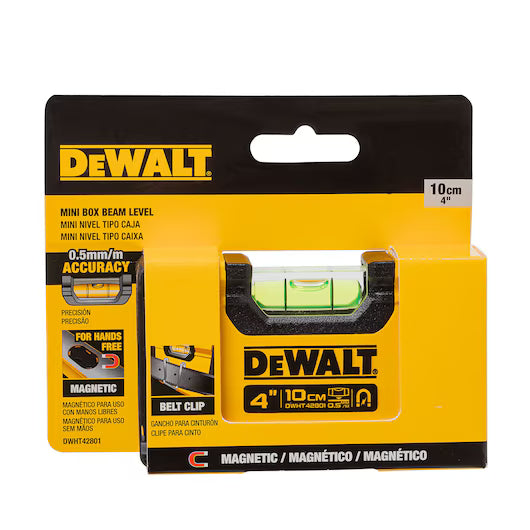 Nivel de Bolsillo 100mm Dewalt DWHT42801-5