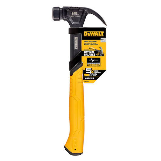 Martillo Cabeza Curva Liso 453g Dewalt DWHT51002-0