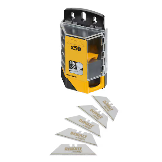 Hojas de Cuchillo Trapezoidales Carburo de Tungsteno (50 Piezas) Dewalt DWHT8-11131