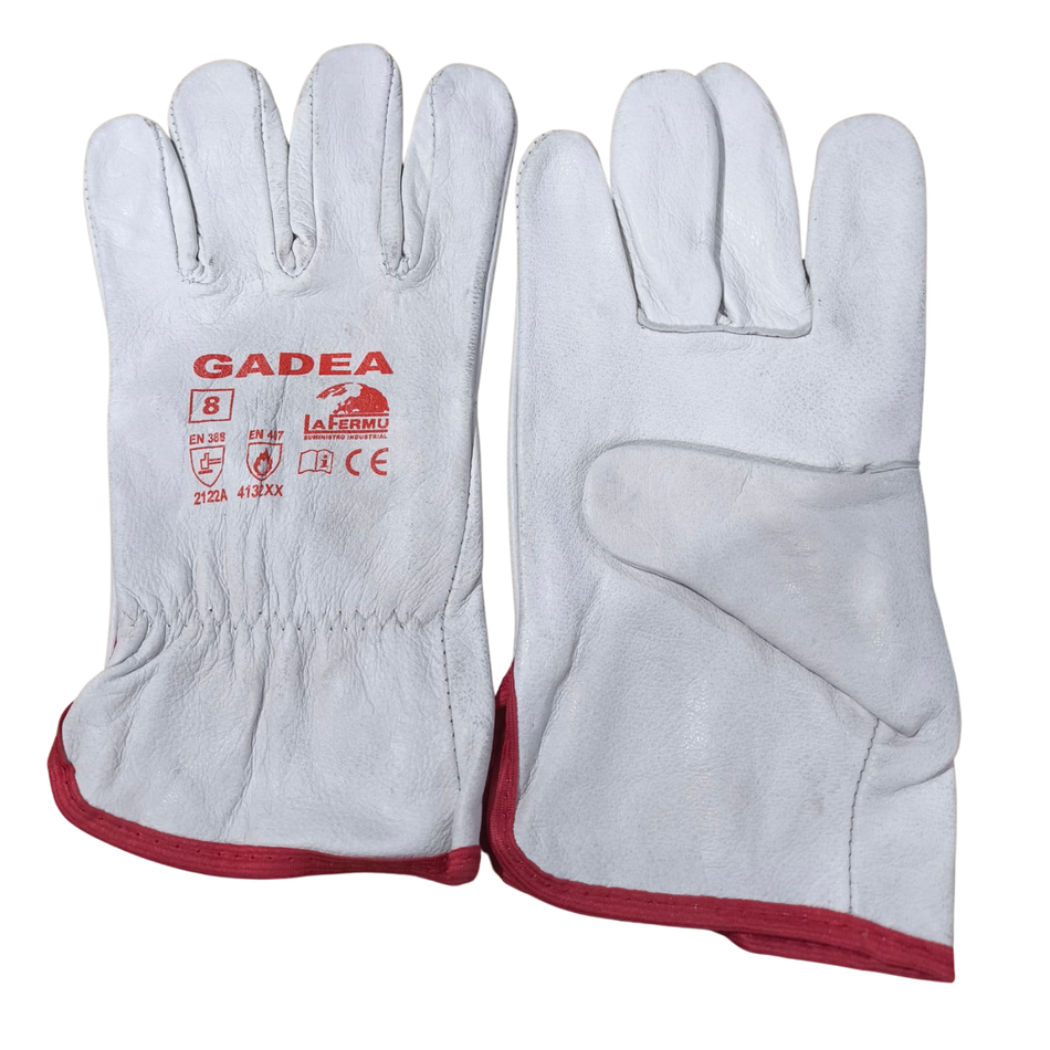 Guante Lafermu Gadea Piel Flor Vacuno 0,7-0,8mm 12 Uds