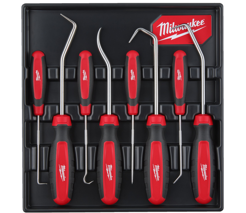Juego 8 Extractores de Retenes HD y Compactos Milwaukee 4932480569