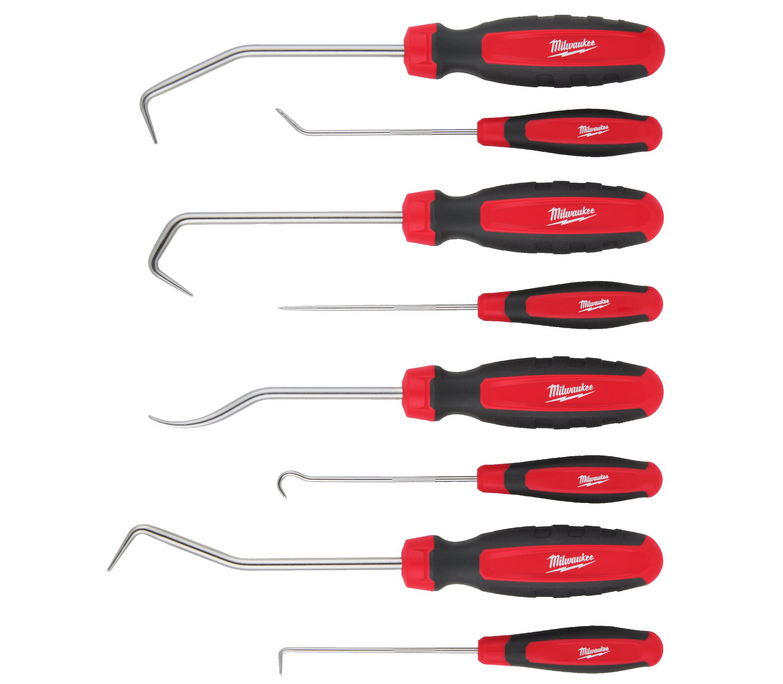Juego 8 Extractores de Retenes HD y Compactos Milwaukee 4932480569