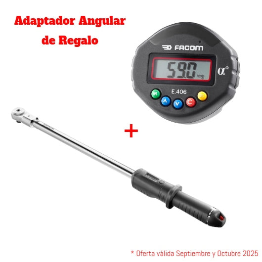 Llave Dinamométrica 1/2 PULG. 70-340 NM DIGICAL Facom