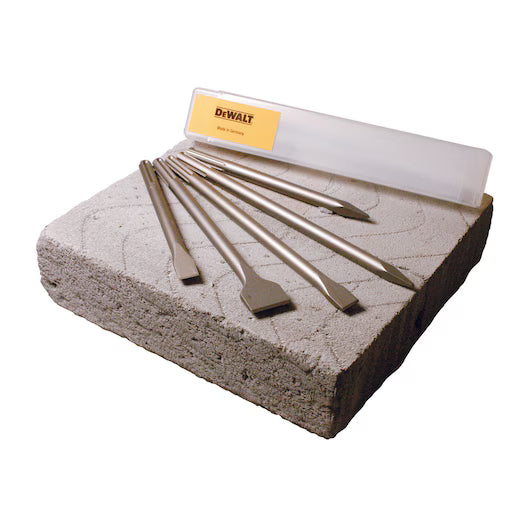 Conjunto Punteros y Cinceles SDS Max SET 2 Dewalt SDSMAXSET2-QZ