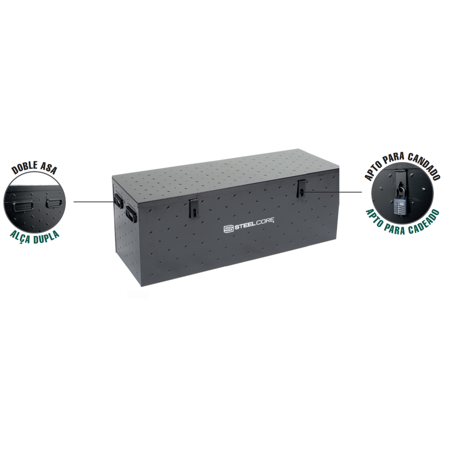 Arcón Metálico SteelCore 42954 180 Litros 1140x400x410mm