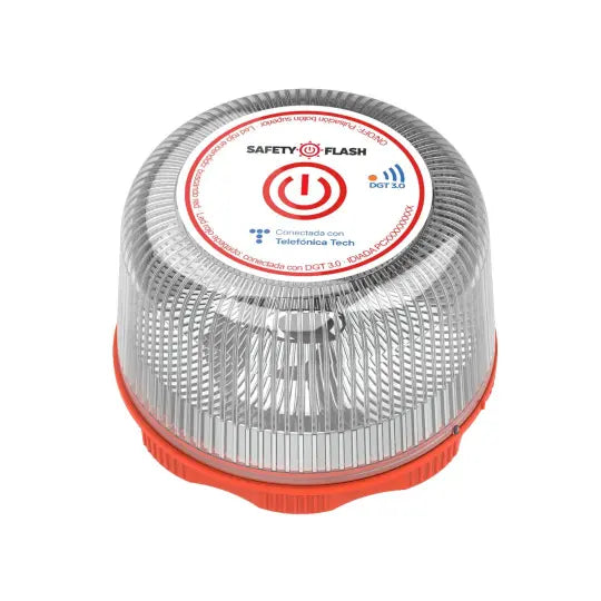 Baliza SOS FLASH V16 Connected, Dispositivo certificado y sustitutivo del triángulo de emergencia