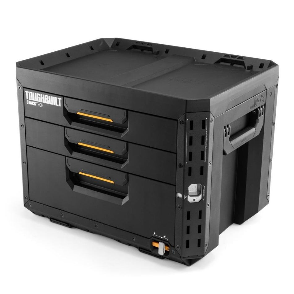 Caja Herramientas Toughbuilt StackTech XL 3 Cajones Locking Box TB-B1-D-73-BEA