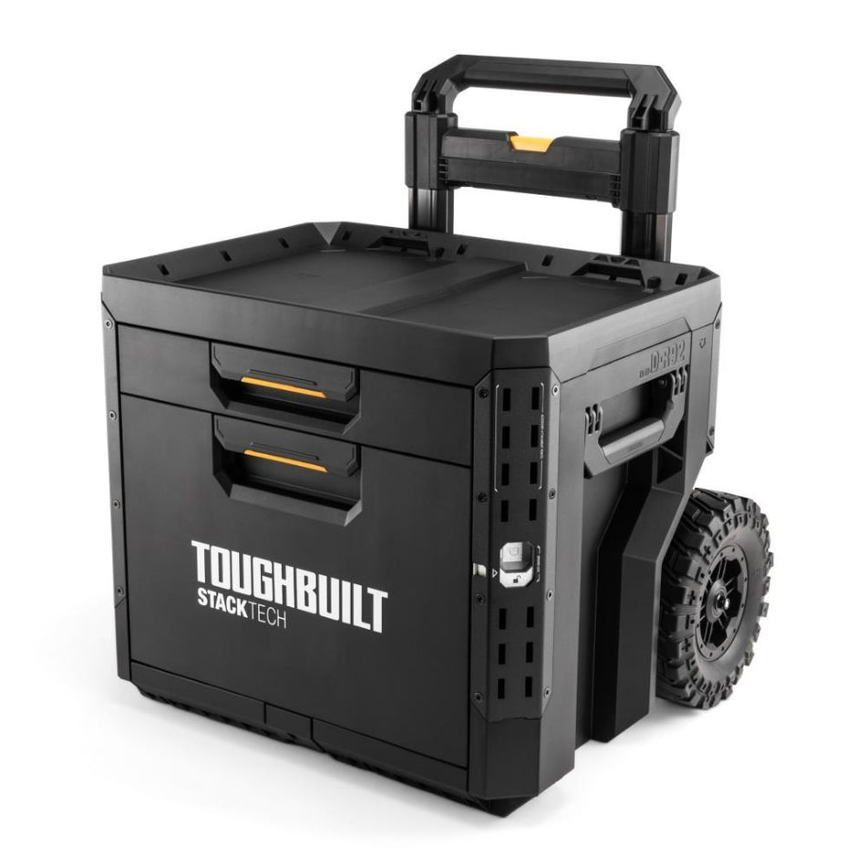 Carro Herramientas Toughbuilt StackTech 2 Cajones Locking Box TB-B1-D-R92-BEA