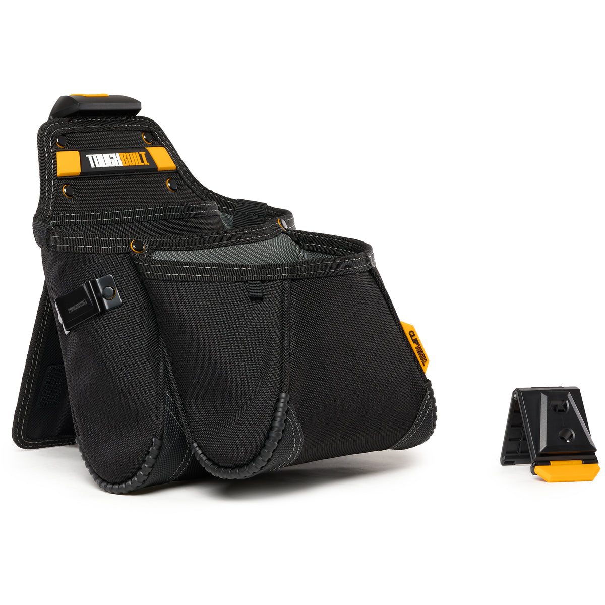 Bolsa de suministros ToughBuilt Mega con capacidad para grandes cantidades de tornillos.