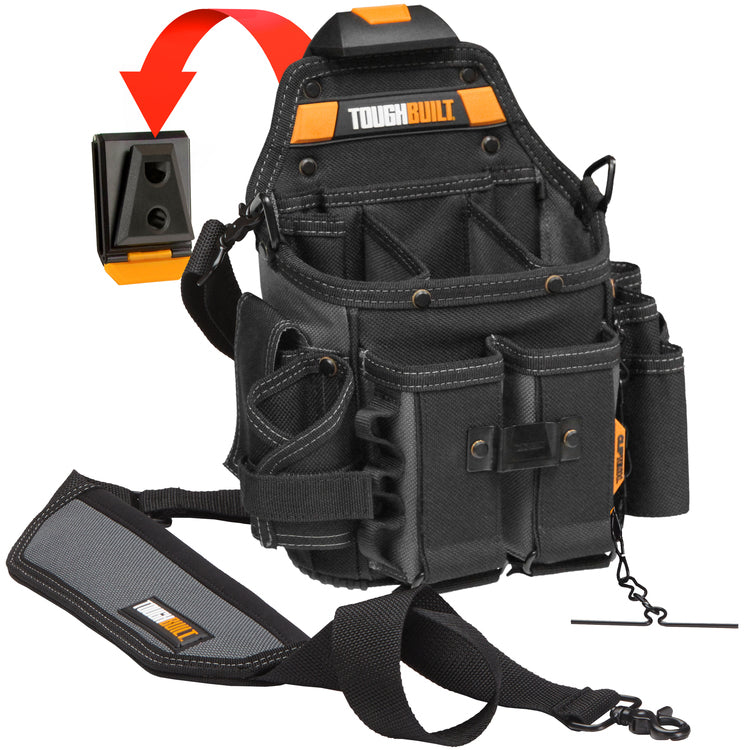 Bolso Portaherramientas Oficial Electricista Toughbuilt TB-CT-114-BEA