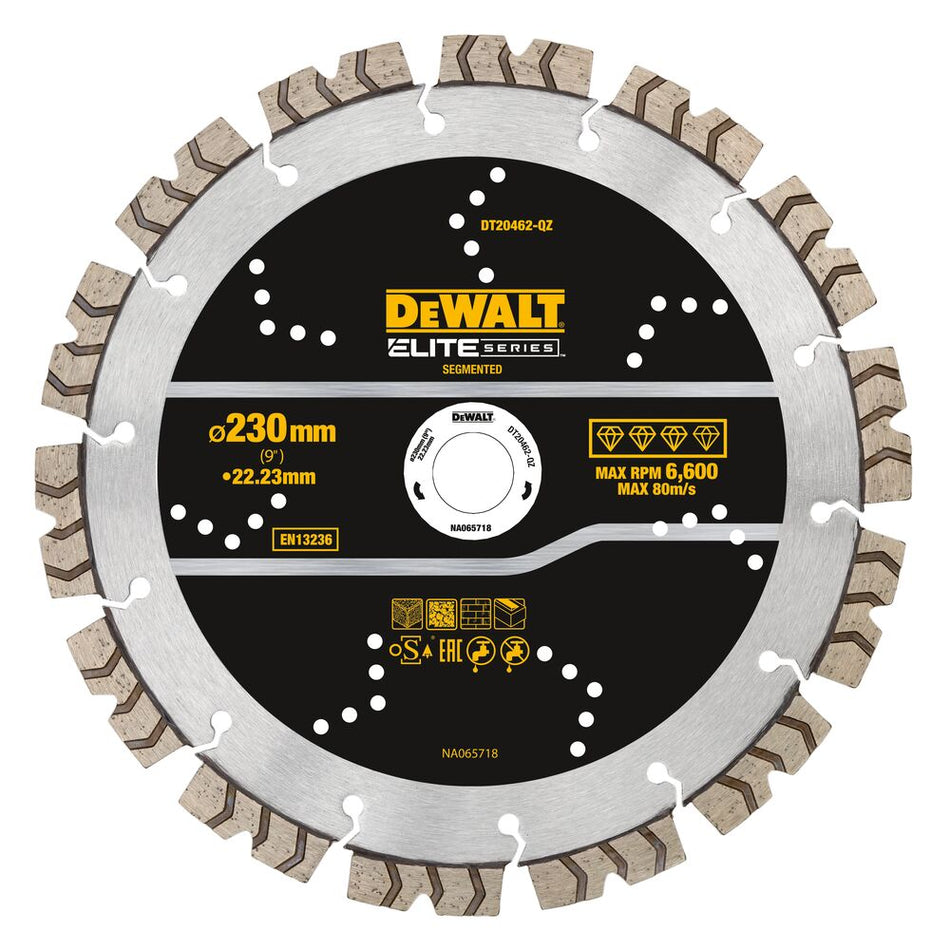 Disco Diamante ELITE XTREME 355mm Todos los Usos Dewalt DT20461-QZ