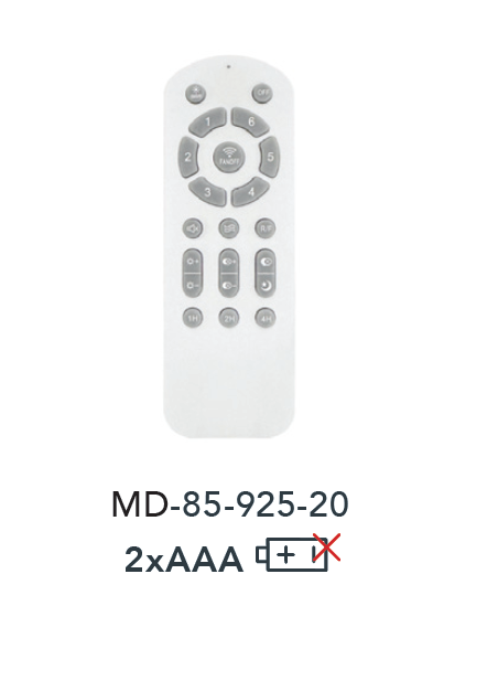 Ventilador Cristalrecord Led 920 Stel Mini Blanco 20W 1900Lm Cct