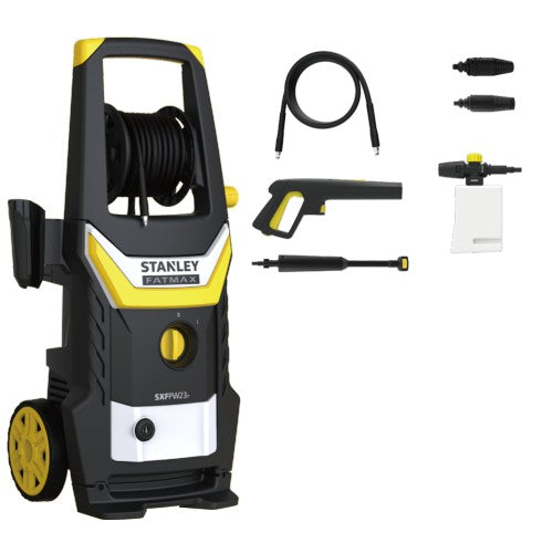 Hidrolimpiadora de Alta Presión 170 bar 2300W para Limpieza de Superficies Grandes Stanley SXFPW23