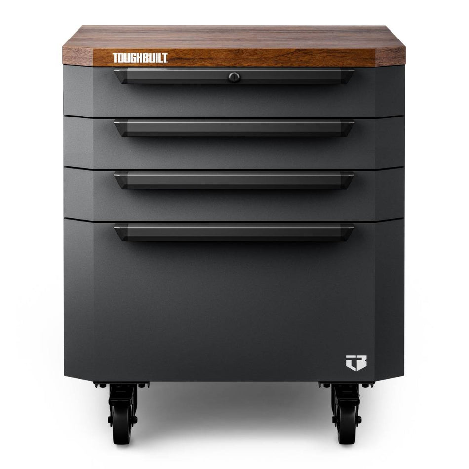 Gabinete Móvil de 4 Cajones ToughBuilt TB-G1-L28D4R