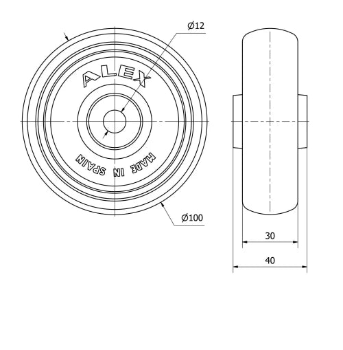 Aros de Goma gris PGZ 2-3143