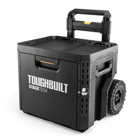 Unidad móvil StackTech con un cajón profundo de 40 cm y ruedas todoterreno para logística de herramientas pesadas