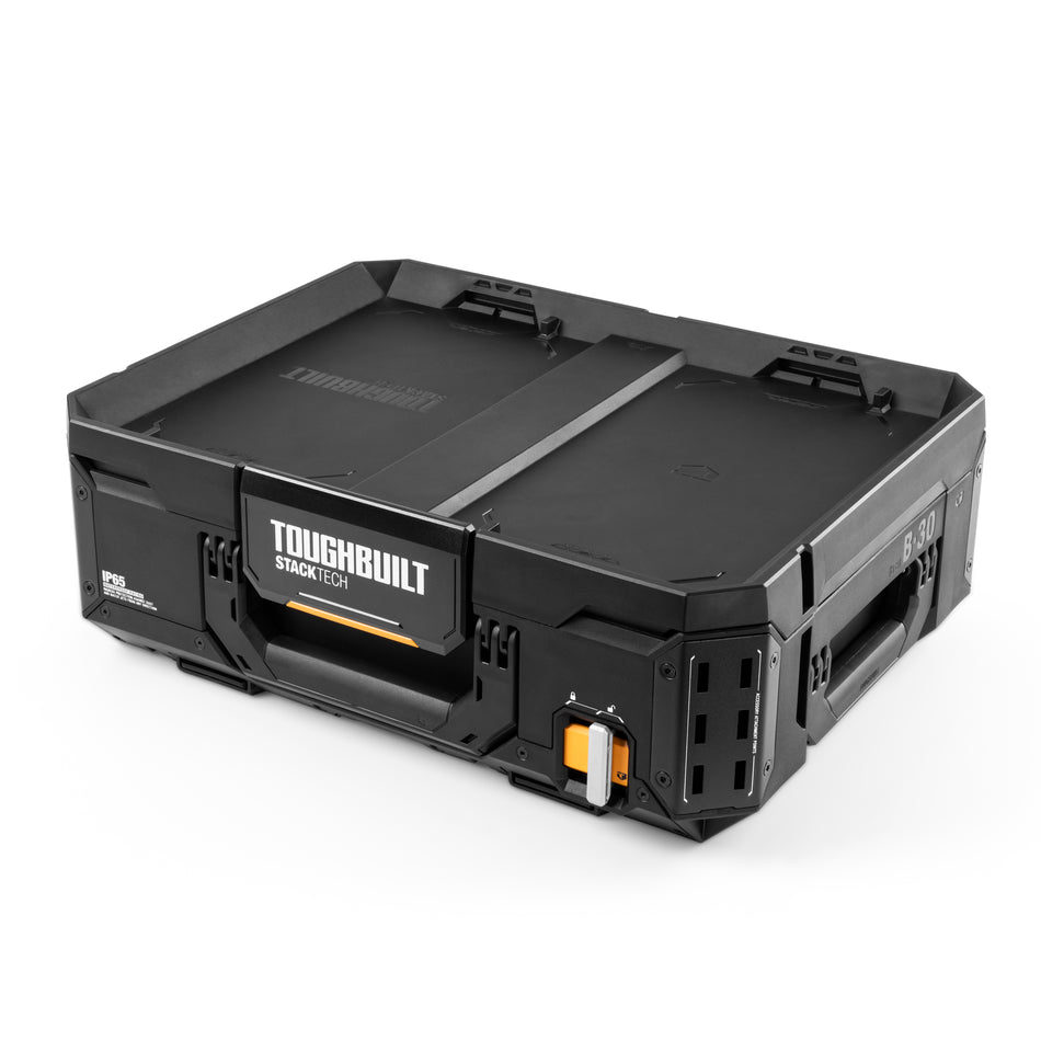 Caja de herramientas estándar ToughBuilt StackTech con refuerzos de acero