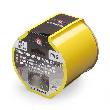 Ipt Cinta Señalizacion 33Mx100Mm Amarilla  C13A33100